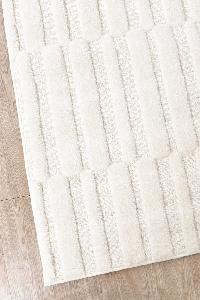 Colorado Cream Runner - Turkish-inspired hallway runner rug from Treasures of Turkey