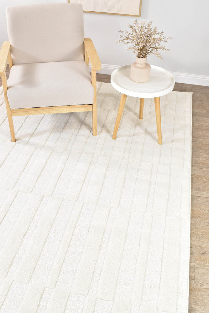 Colorado Cream Rug - Turkish-inspired modern rug from Treasures of Turkey