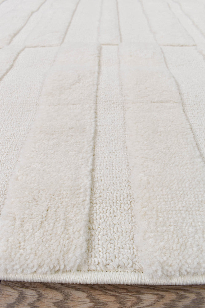 Colorado Cream Rug - Turkish-inspired modern rug from Treasures of Turkey