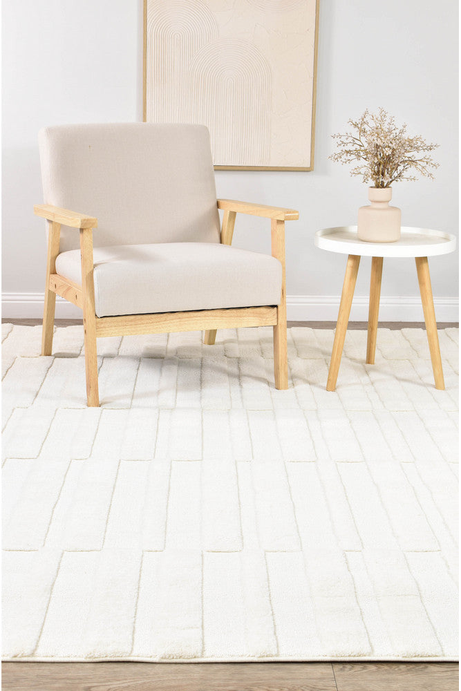 Colorado Cream Rug - Turkish-inspired modern rug from Treasures of Turkey