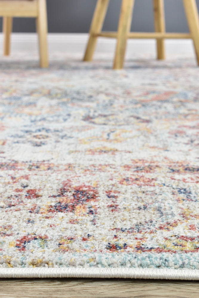 Casablanca Navy Cream Rug - Turkish-inspired modern rug from Treasures of Turkey