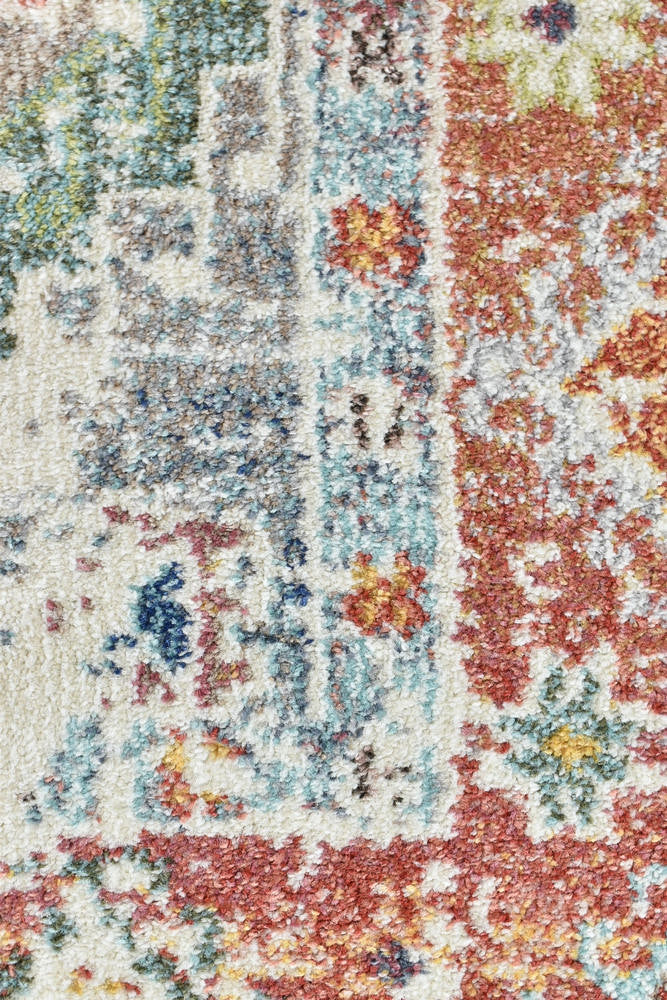 Casablanca Tile Grey Rug - Turkish-inspired modern rug from Treasures of Turkey