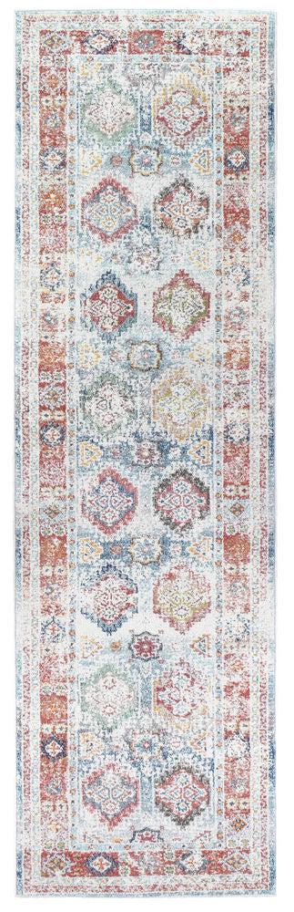 Casablanca Tile Grey Rug - Turkish-inspired modern rug from Treasures of Turkey