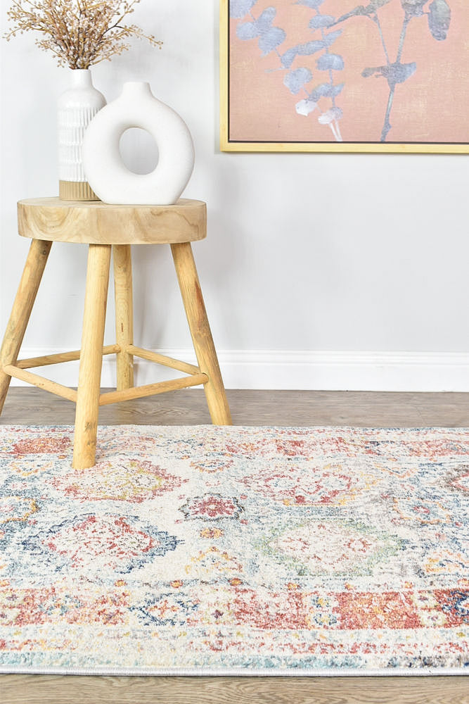 Casablanca Tile Grey Rug - Turkish-inspired modern rug from Treasures of Turkey