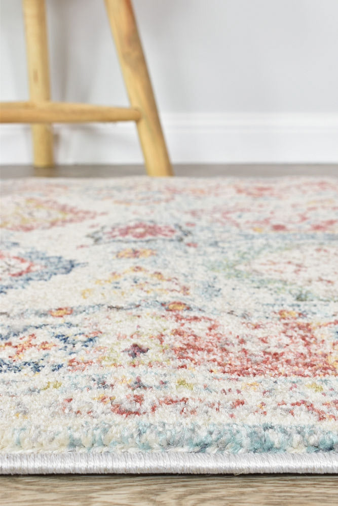 Casablanca Tile Grey Rug - Turkish-inspired modern rug from Treasures of Turkey