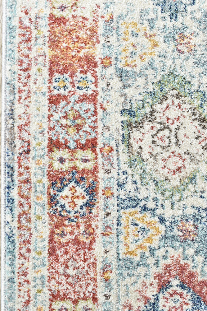 Casablanca Tile Grey Rug - Turkish-inspired modern rug from Treasures of Turkey