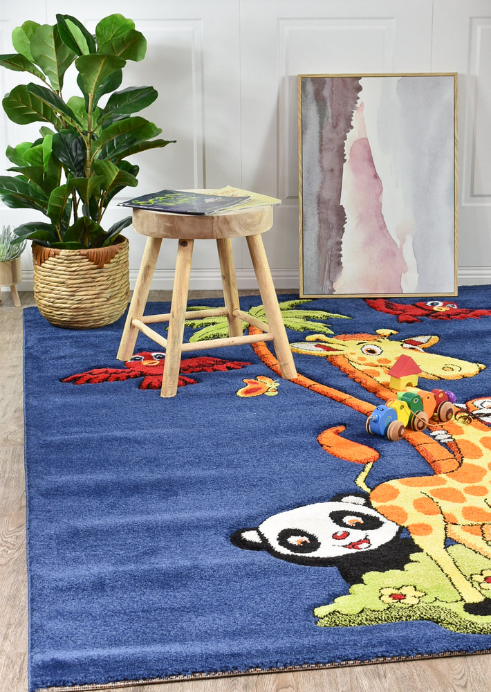 Dream Kids Animal Rug - Turkish-inspired kids rug from Treasures of Turkey
