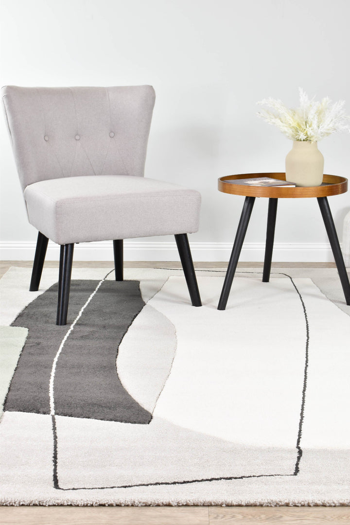 Aria Grey Green Rug - Turkish-inspired modern rug from Treasures of Turkey
