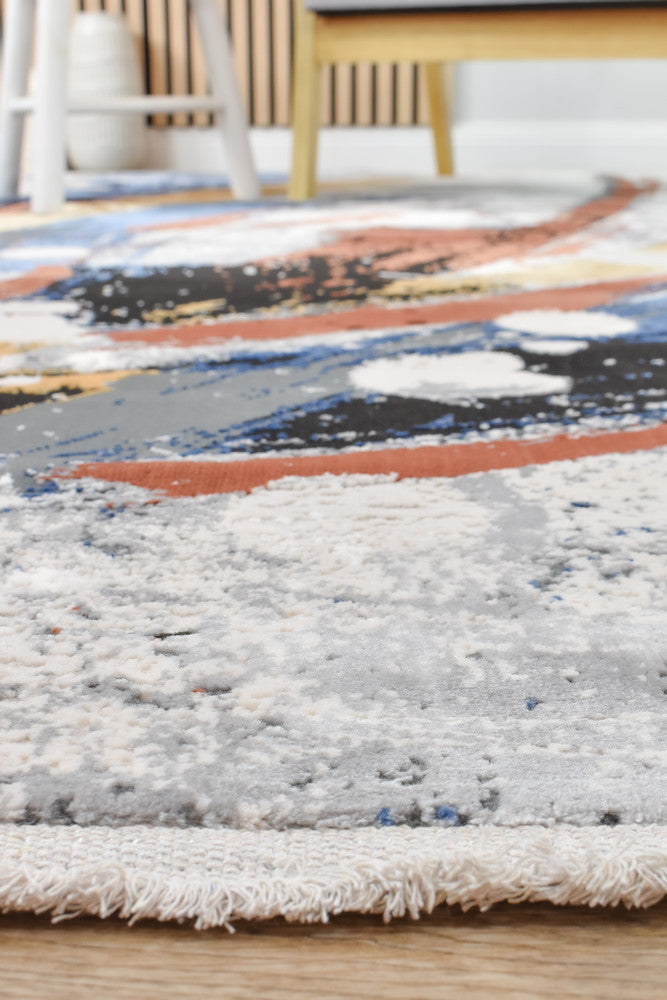 Eternal Fiesta Multi Colour Bold Rug - Turkish-inspired modern rug from Treasures of Turkey