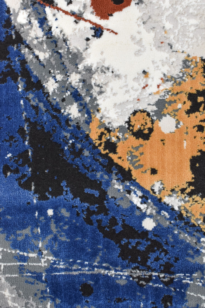 Eternal Fiesta Multi Colour Bold Rug - Turkish-inspired modern rug from Treasures of Turkey
