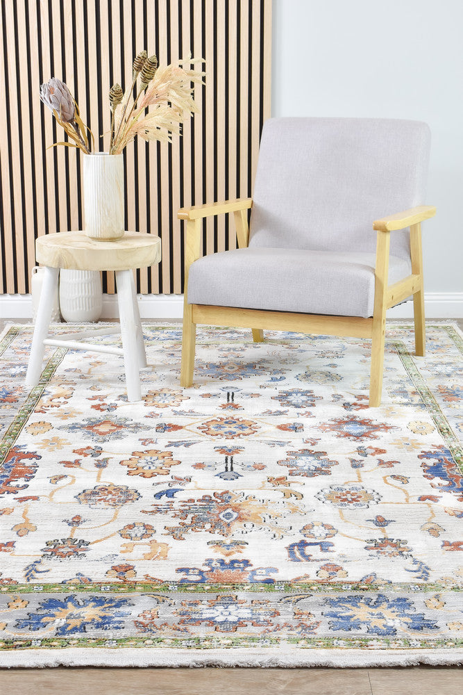 Eternal Fiesta Multi Colour Modern Rug - Turkish-inspired modern rug from Treasures of Turkey