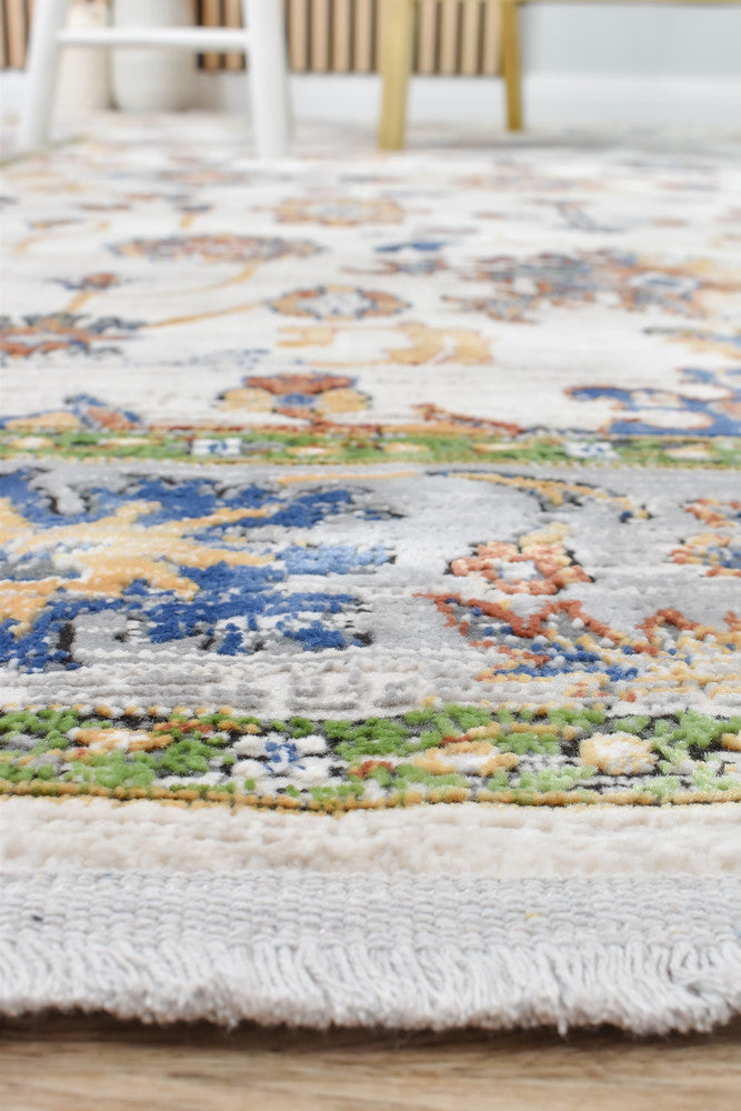 Eternal Fiesta Multi Colour Modern Rug - Turkish-inspired modern rug from Treasures of Turkey