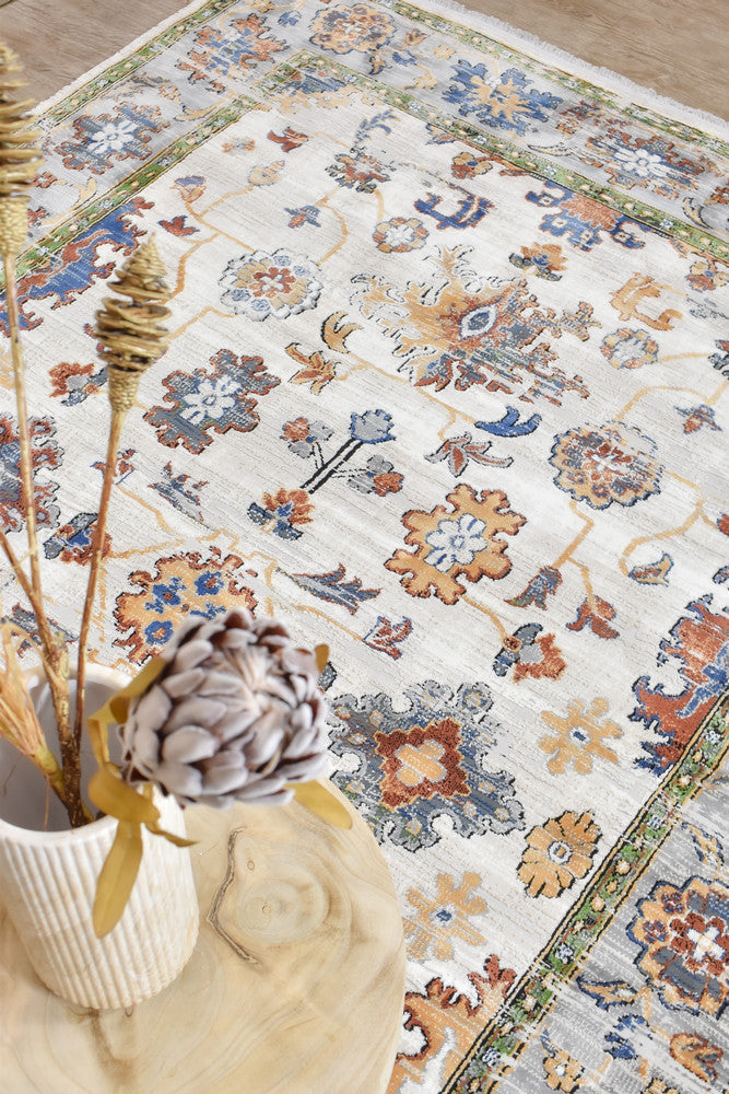 Eternal Fiesta Multi Colour Modern Rug - Turkish-inspired modern rug from Treasures of Turkey