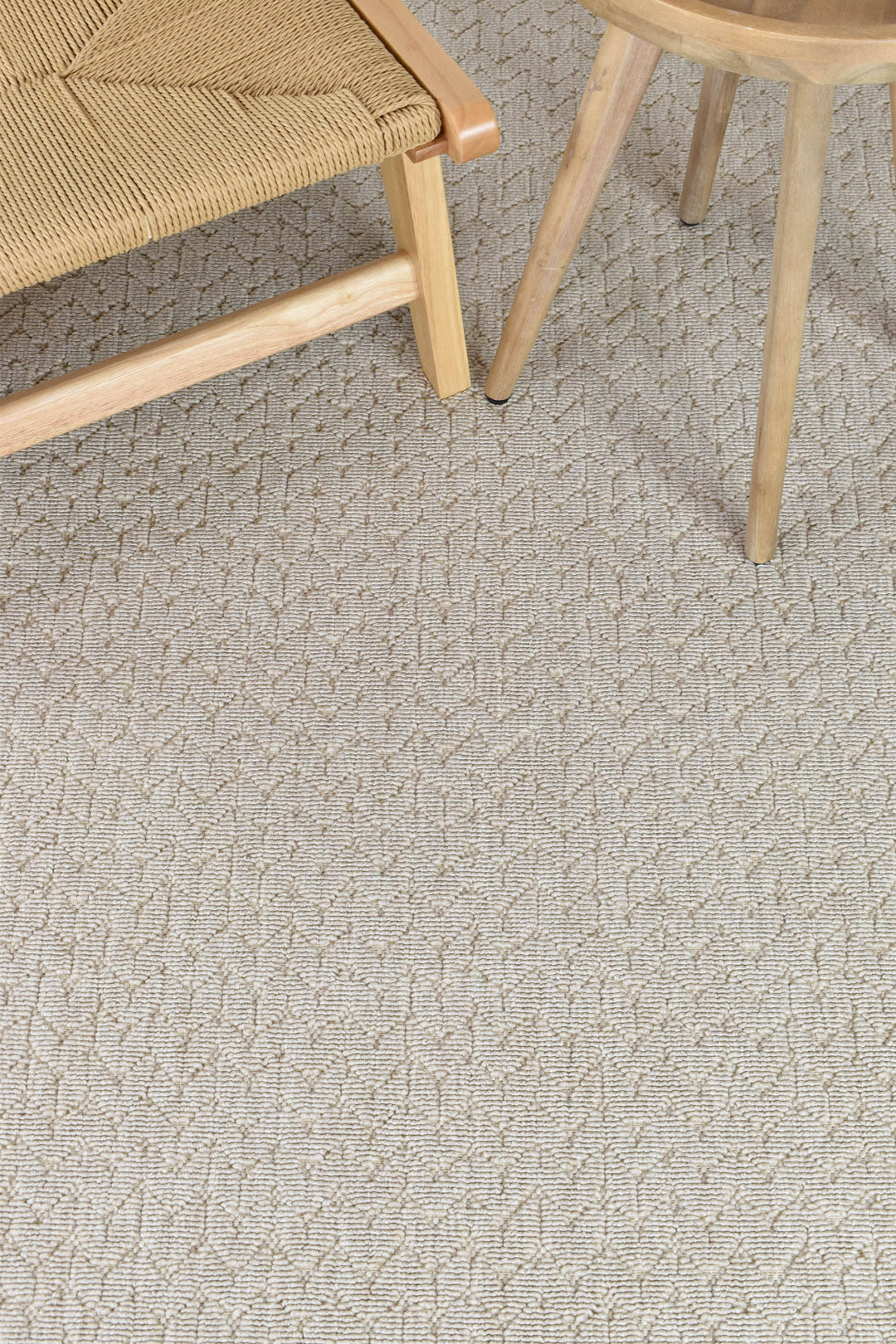 Nevada Beige Rug - Turkish-inspired indoor/outdoor rug from Treasures of Turkey