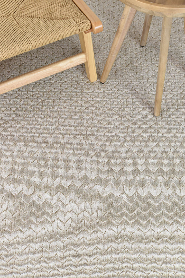 Nevada Beige Rug - Turkish-inspired indoor/outdoor rug from Treasures of Turkey