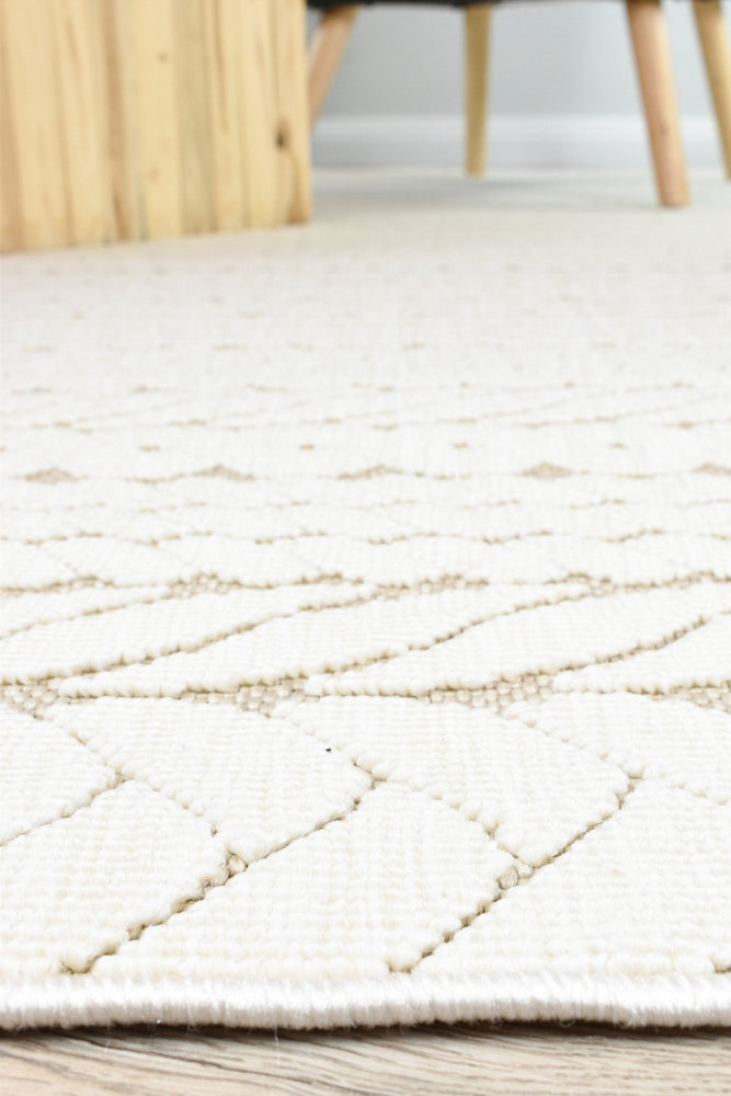 Fenix Cream Geometric Indoor Outdoor Rug – Treasures of Turkey Australia