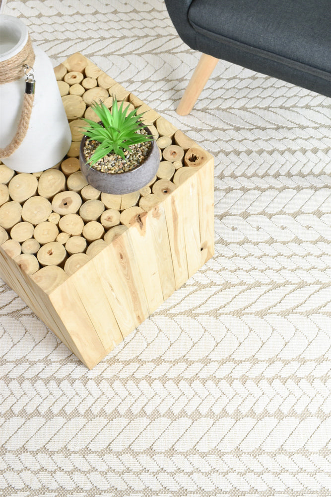 Fenix Cream Geometric Indoor Outdoor Rug – Treasures of Turkey Australia
