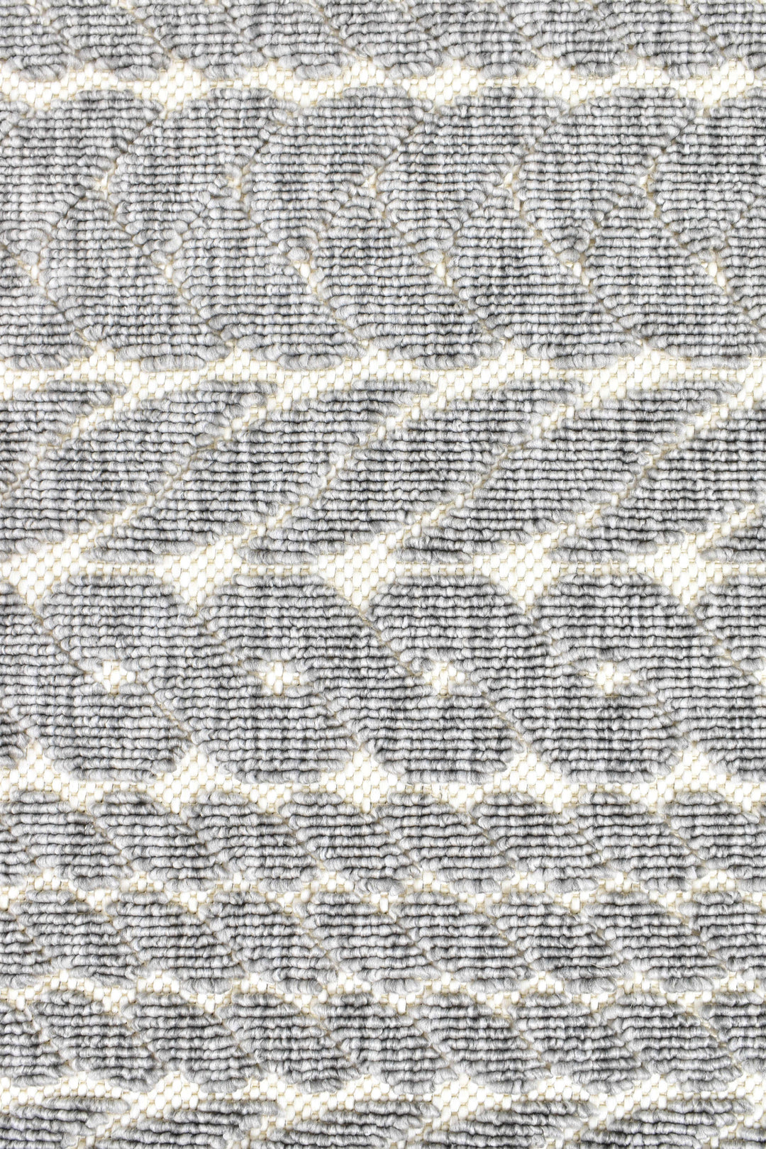 Nevada Grey White Rug - Turkish-inspired indoor/outdoor rug from Treasures of Turkey