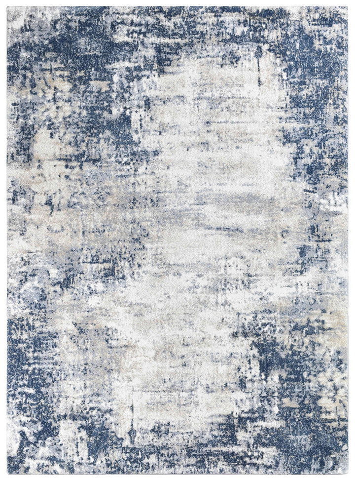 Pheonix Galaxy Blue Rug - Turkish-inspired modern rug from Treasures of Turkey