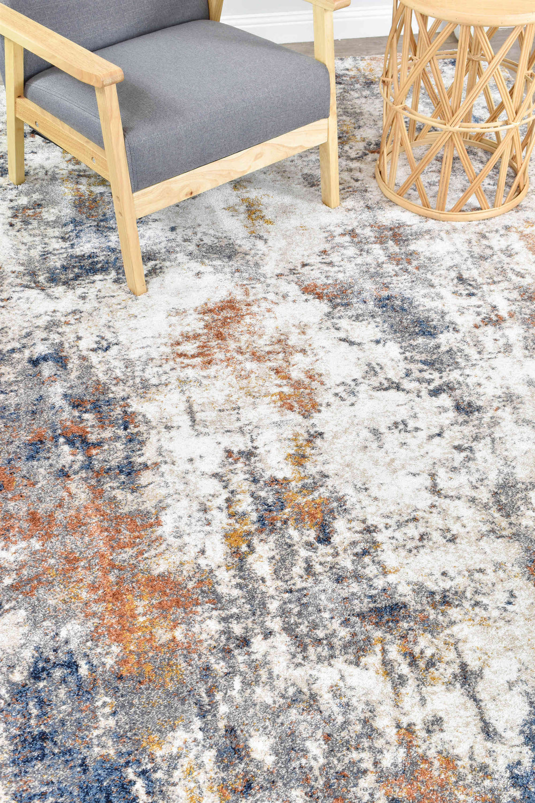 Pheonix Condiment Rug - Turkish-inspired modern rug from Treasures of Turkey
