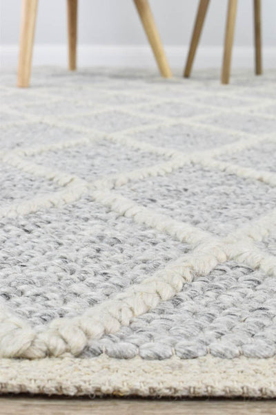 Lyon Wool Grey Rug