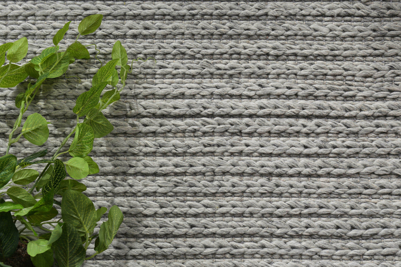 Harlow Cue Grey Wool Blend Rug