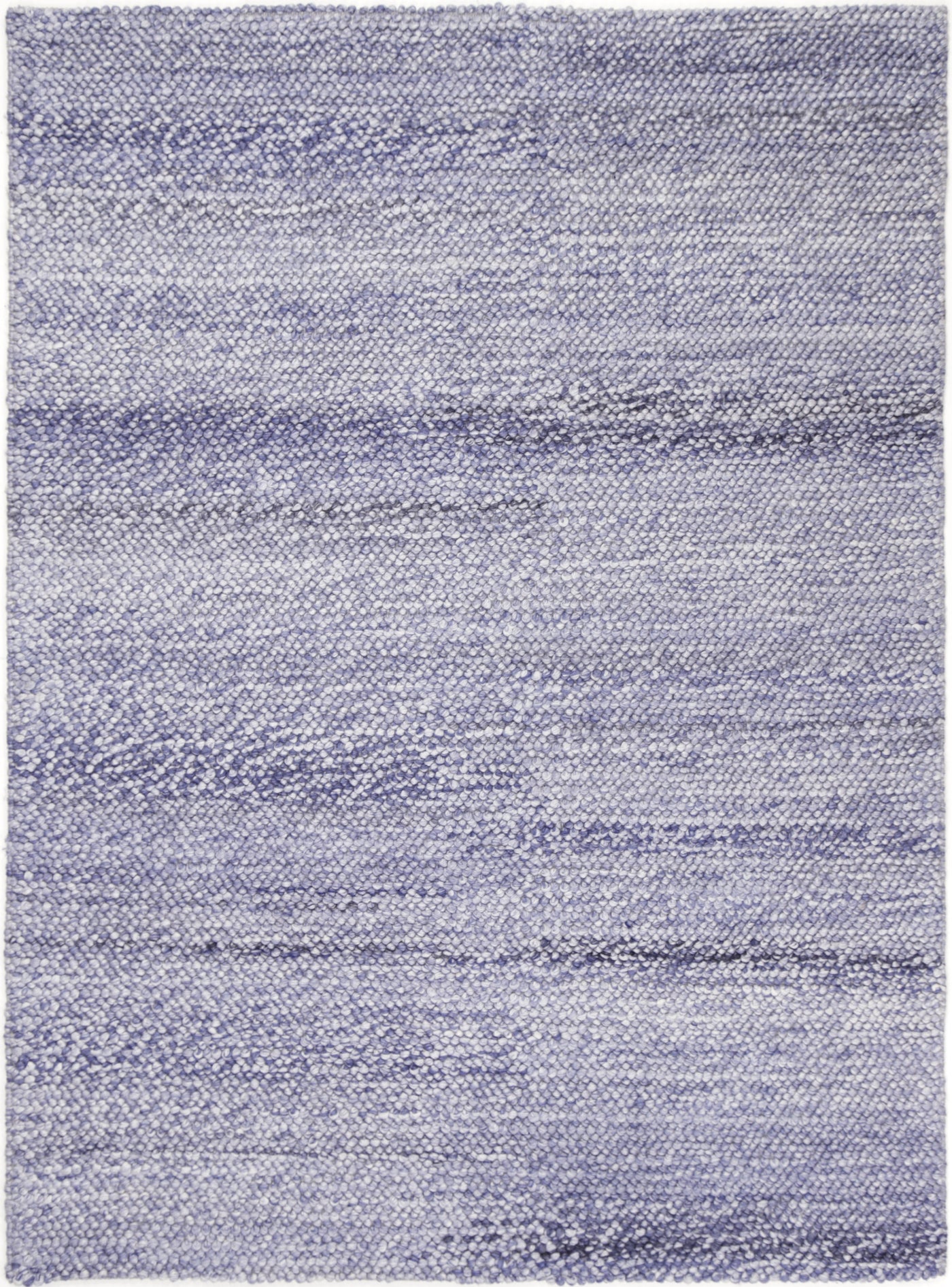 Harlow Loopy Blue Wool Blend Rug