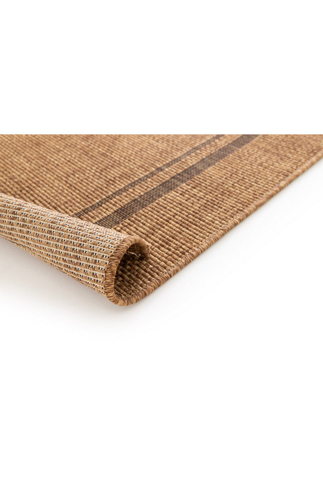 Himalaya Bordo Brown Indoor Outdoor Rug - Turkish-inspired indoor/outdoor rug from Treasures of Turkey