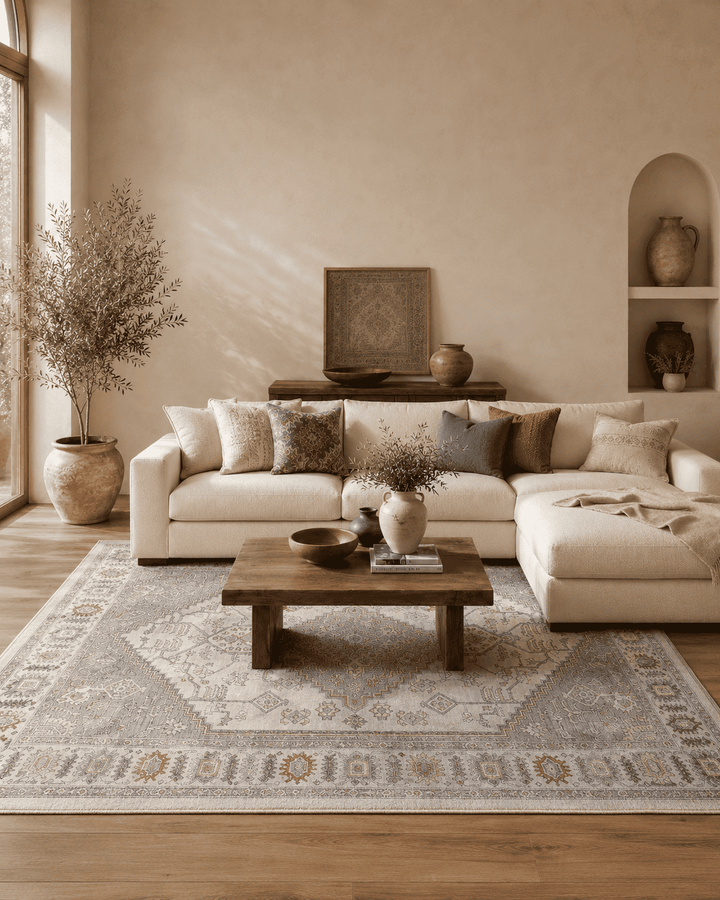 PinnaclePlaza Hudson Rug - Turkish-inspired traditional rug from Treasures of Turkey