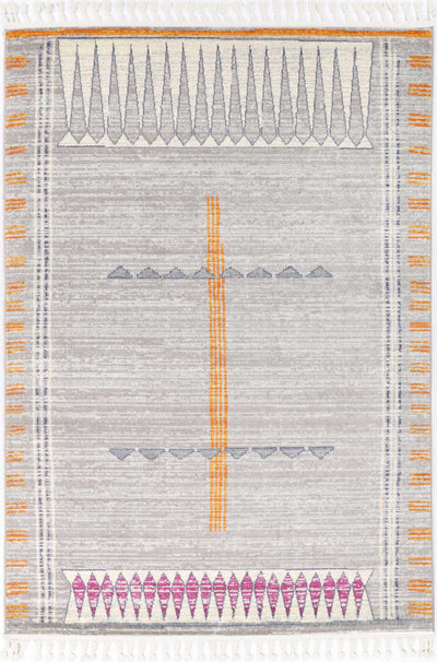 Inca Tumbes Grey Contemporary Rug