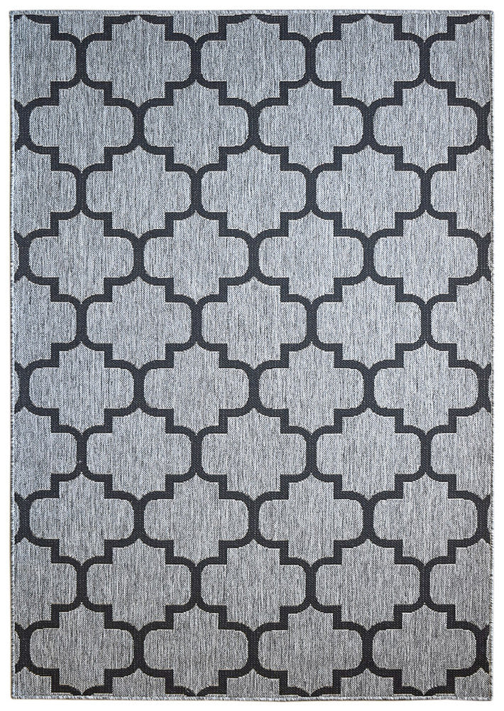 Alaska Grey Rug - Turkish-inspired indoor/outdoor rug from Treasures of Turkey