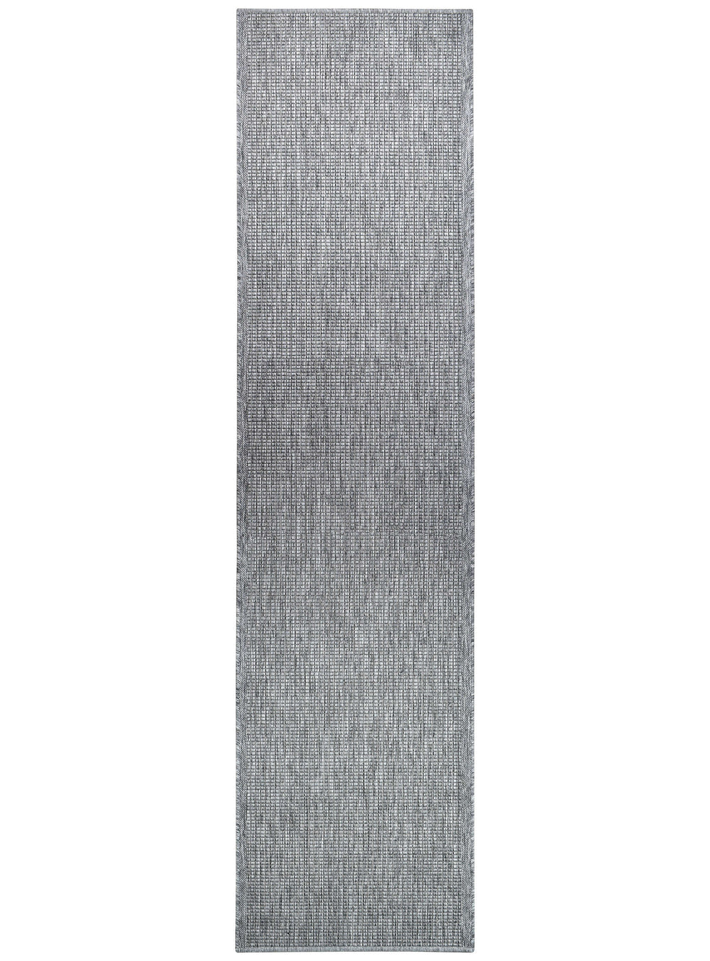 Alaska Runner Dark Grey - Turkish-inspired hallway runner rug from Treasures of Turkey