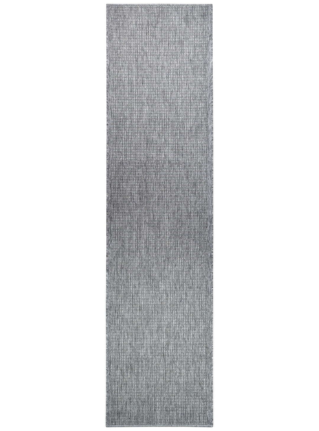 Alaska Runner Dark Grey - Turkish-inspired hallway runner rug from Treasures of Turkey
