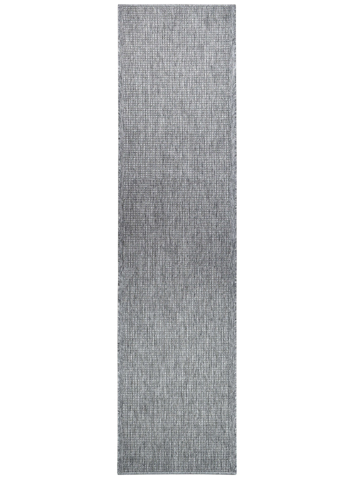 Alaska Runner Dark Grey - Turkish-inspired hallway runner rug from Treasures of Turkey