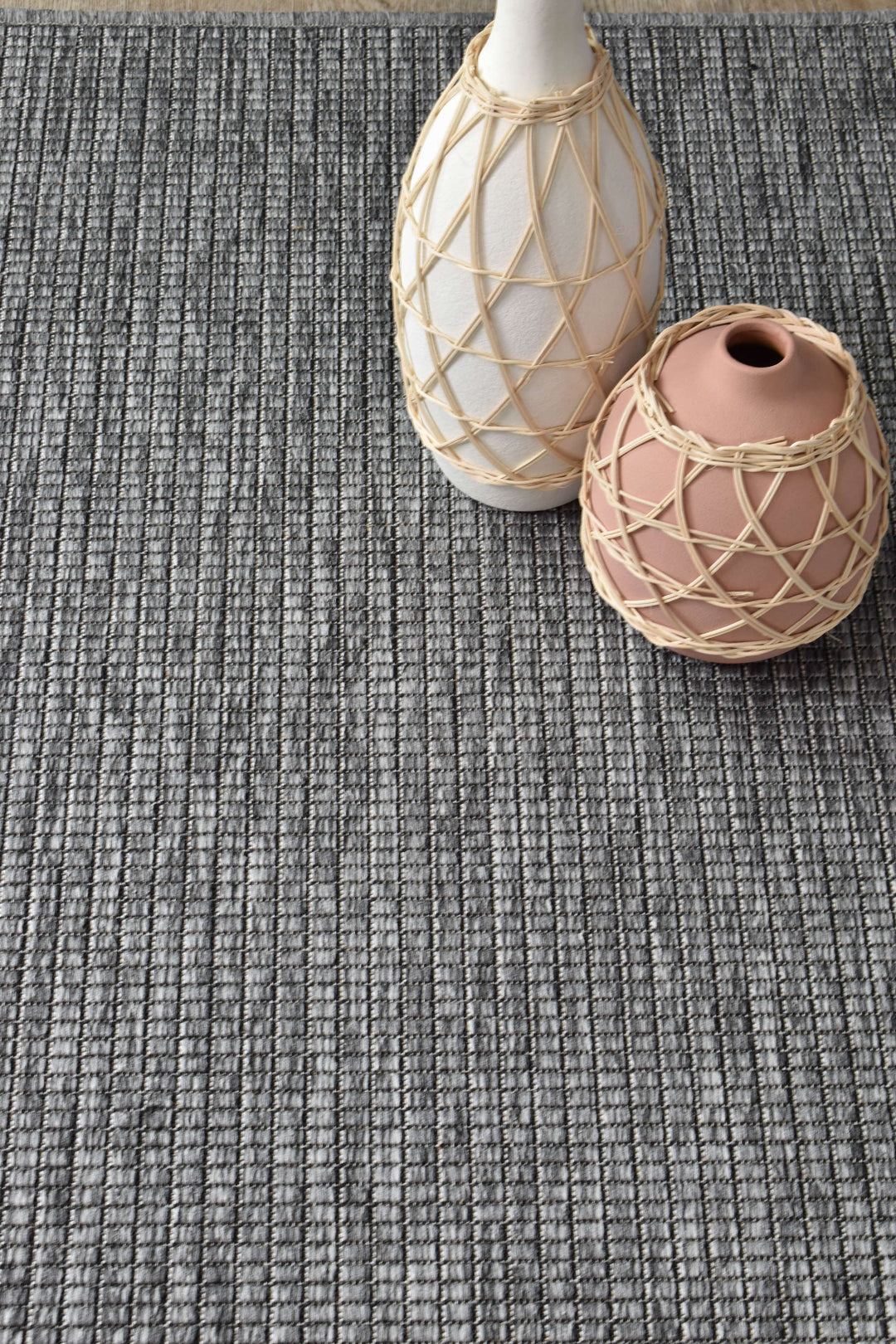 Alaska Runner Dark Grey - Turkish-inspired hallway runner rug from Treasures of Turkey