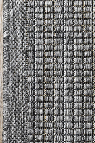 Alaska Dark Grey Rug | Treasures of Turkey