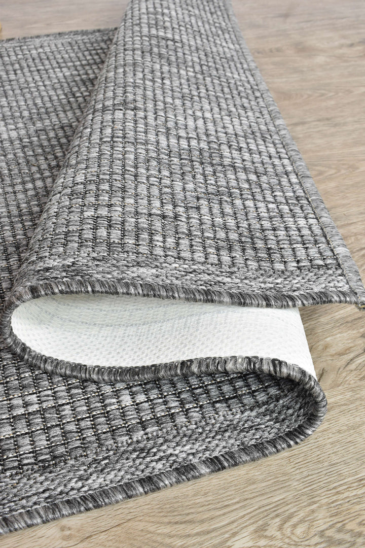 Alaska Dark Grey Rug | Treasures of Turkey