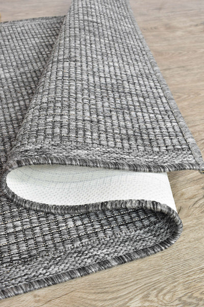 Alaska Dark Grey Rug | Treasures of Turkey