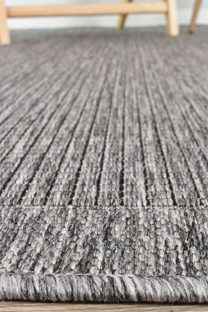 Alaska Dark Grey Rug | Treasures of Turkey