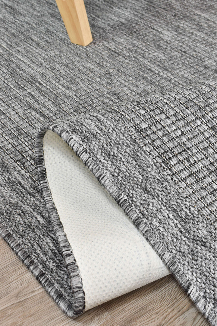 Alaska Dark Grey Rug | Treasures of Turkey