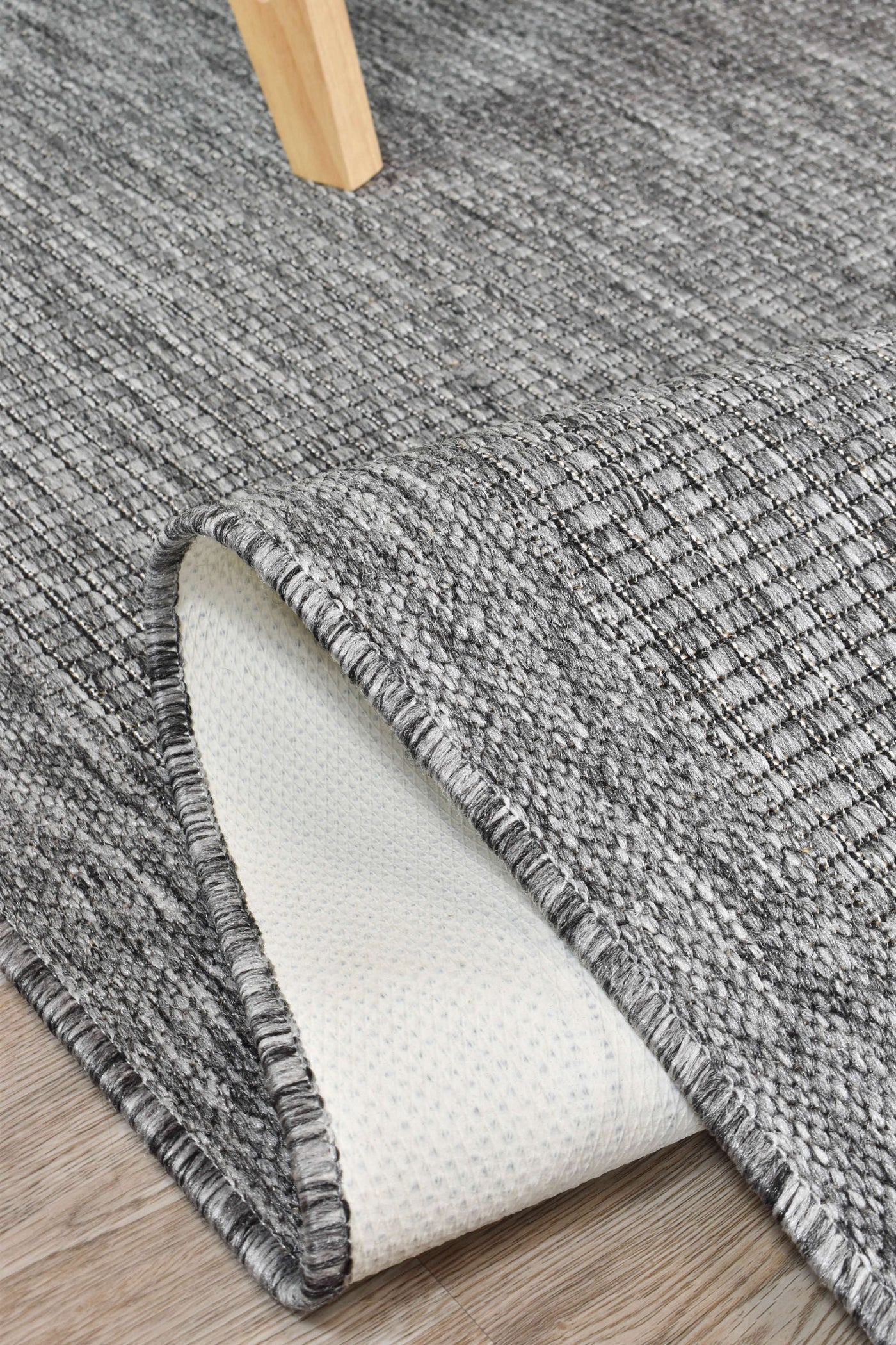 Alaska Dark Grey Rug | Treasures of Turkey