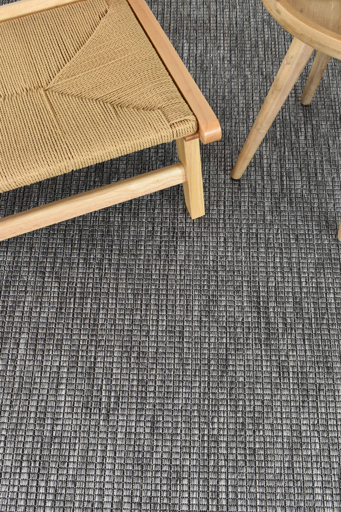 Alaska Dark Grey Rug | Treasures of Turkey