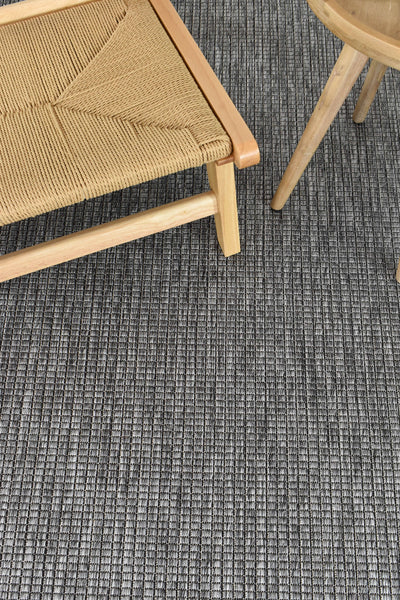 Alaska Dark Grey Rug | Treasures of Turkey