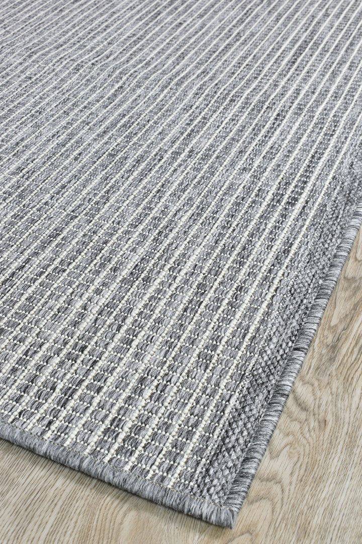 Alaska Runner Dark Grey - Turkish-inspired hallway runner rug from Treasures of Turkey