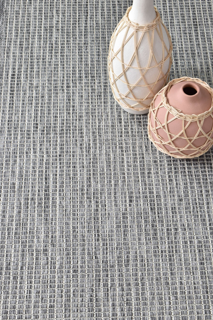 Alaska Runner Dark Grey - Turkish-inspired hallway runner rug from Treasures of Turkey