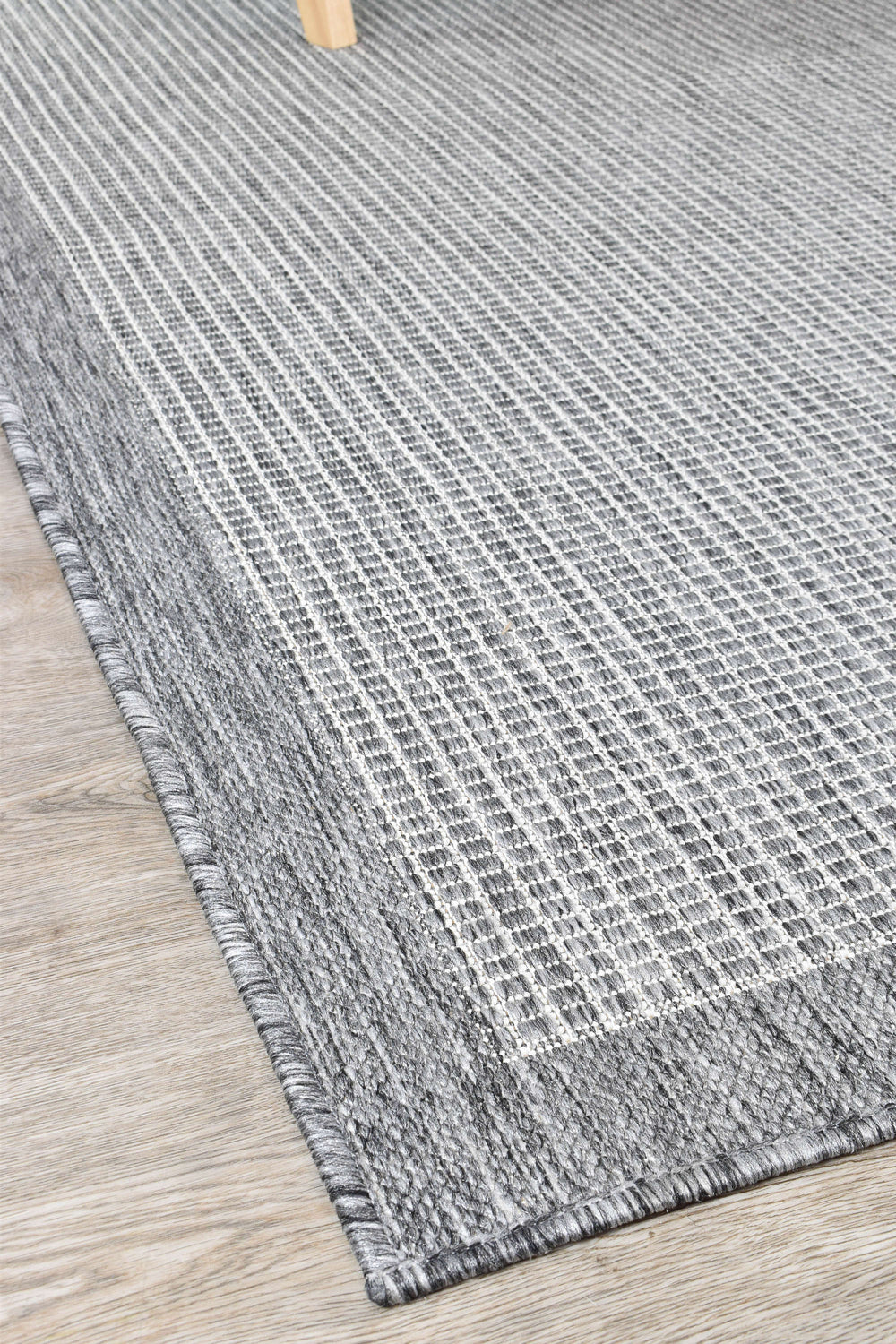 Alaska Light Grey Rug - Turkish-inspired indoor/outdoor rug from Treasures of Turkey