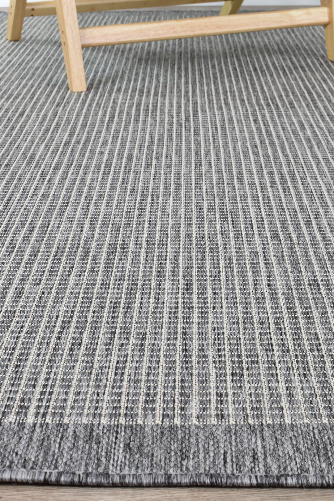 Alaska Light Grey Rug - Turkish-inspired indoor/outdoor rug from Treasures of Turkey