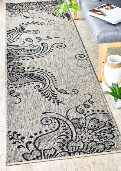 long-island Runner Beige Grey Rug 2902-J48H