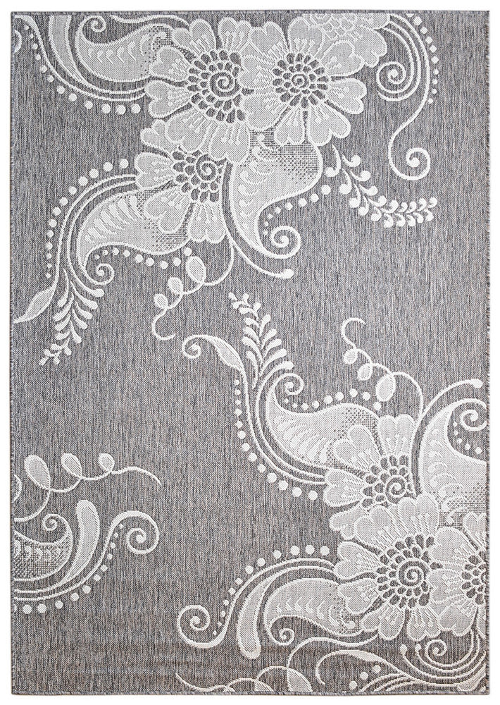 long-island Cream Beige Rug - Turkish-inspired indoor/outdoor rug from Treasures of Turkey