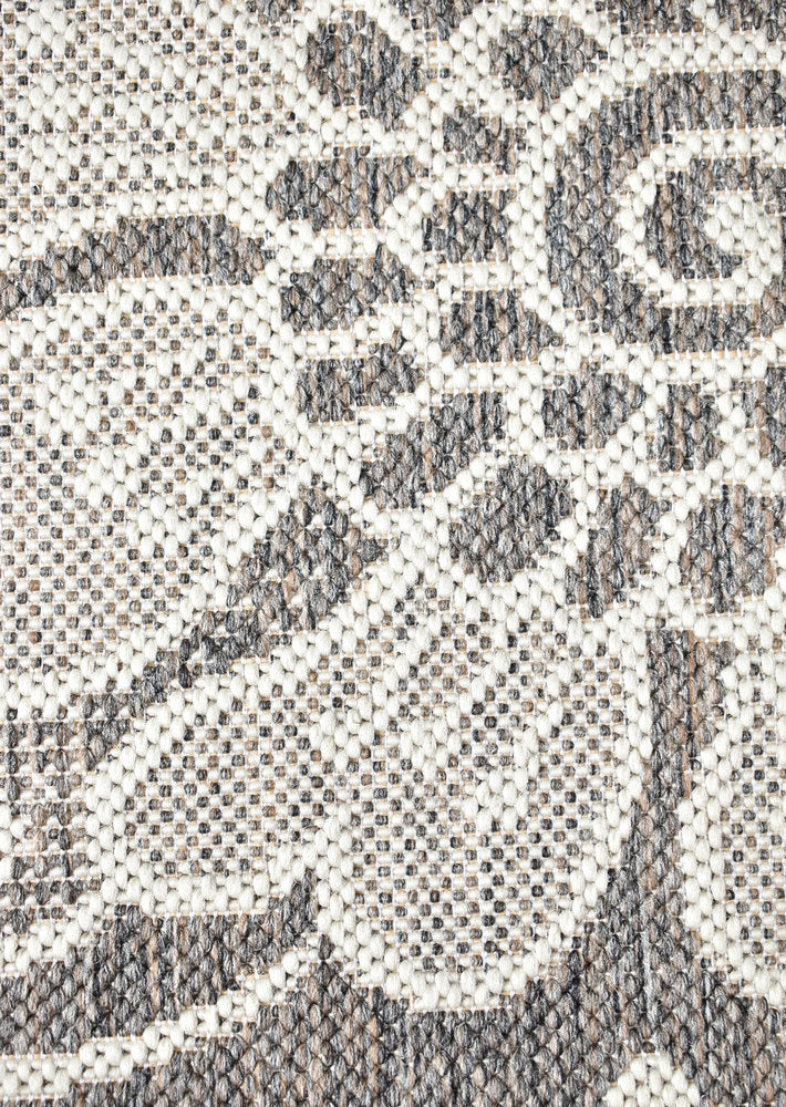 long-island Cream Beige Rug - Turkish-inspired indoor/outdoor rug from Treasures of Turkey